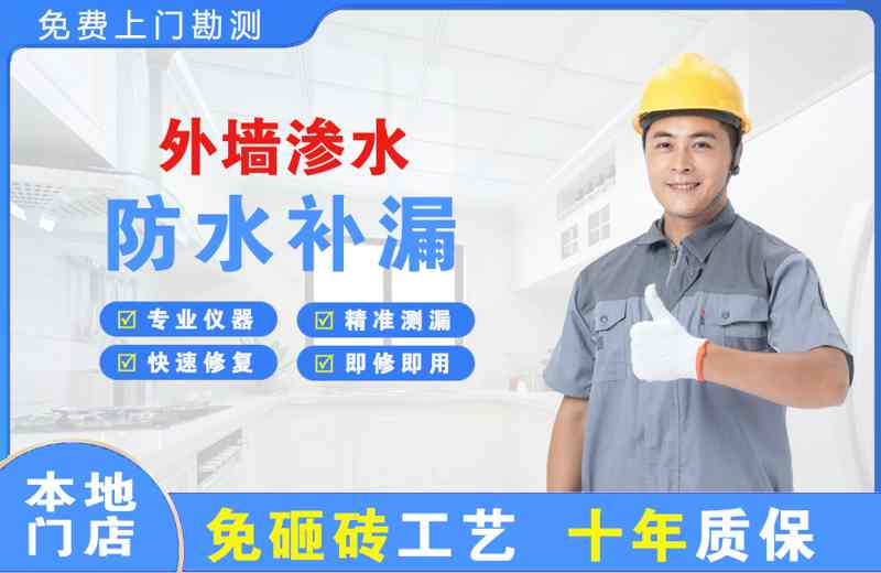 铁山港外墙渗水维修